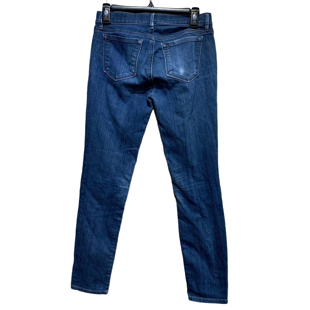 LOFT Outlet Size 2 Cotton Blend Modern Skinny Medium Wash Denim Blue Jeans