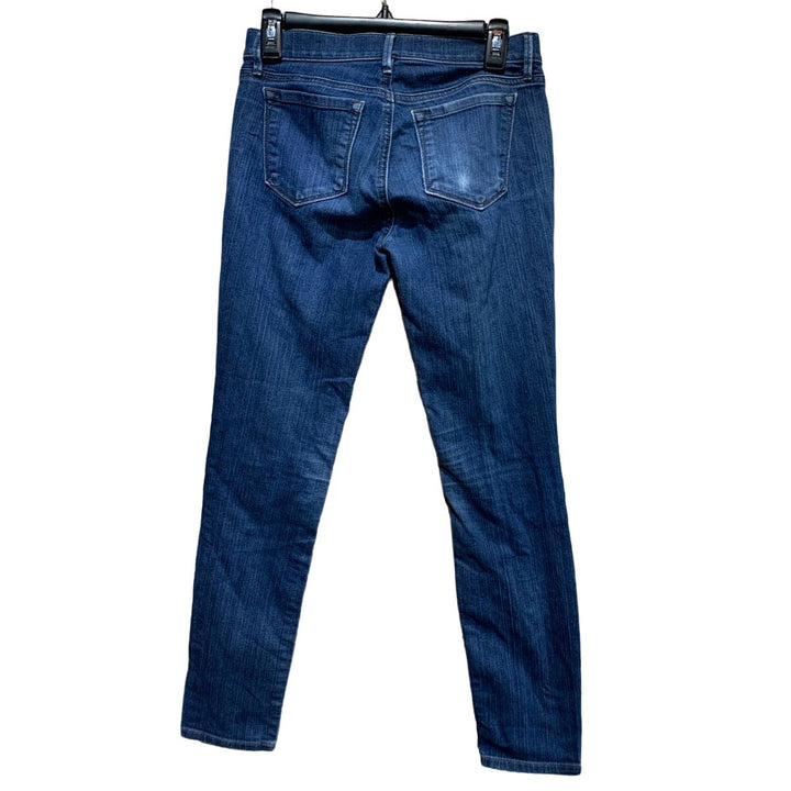 LOFT Outlet Size 2 Cotton Blend Modern Skinny Medium Wash Denim Blue Jeans