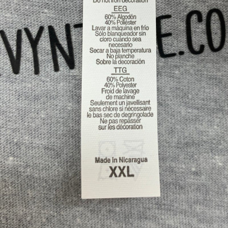 New Hand Printed Womens XXL Heathered Jesus Bible Prayer Short Sleeve Tee Shirt