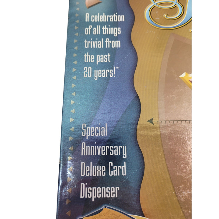 Vintage 2002 Trivial Pursuit Special 20th Anniversary Edition Board Game - Parts