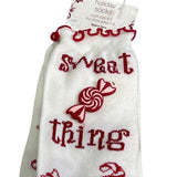 5 New NWT Womens Holiday Christmas Reindeer Peppermint Santa Glitter Socks