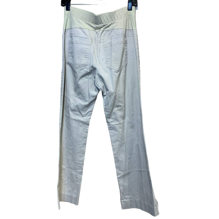 Motherhood Maternity Small Stretch Cotton Blend Long Elastic Waist Khaki Pants