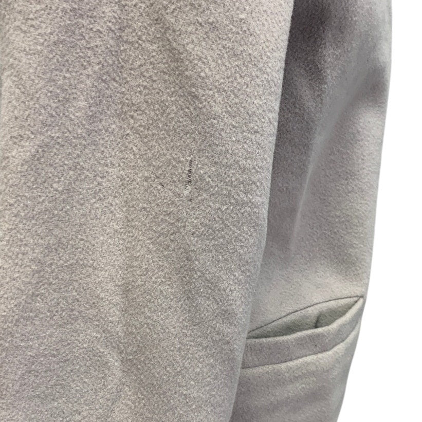 Sisley Womens Size 6 Euro 42 Cashmere Wool Blend Warm Swing Top Button Coat