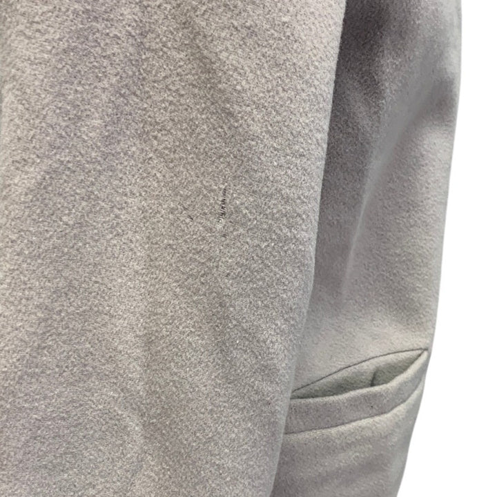 Sisley Womens Size 6 Euro 42 Cashmere Wool Blend Warm Swing Top Button Coat
