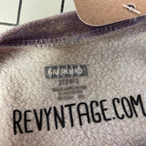 Upcycled Hand Printed Kids 2T Dragonfly Tie Dye Cotton Blend Sweatshirt