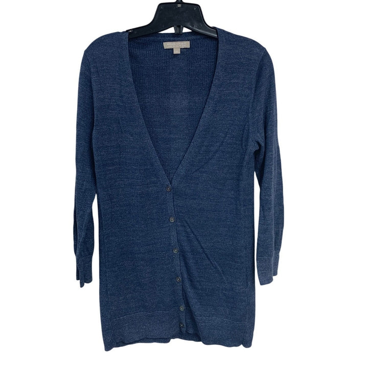 Banana Republic Womens Medium Long Sleeve Button Up Knit Cardigan Sweater