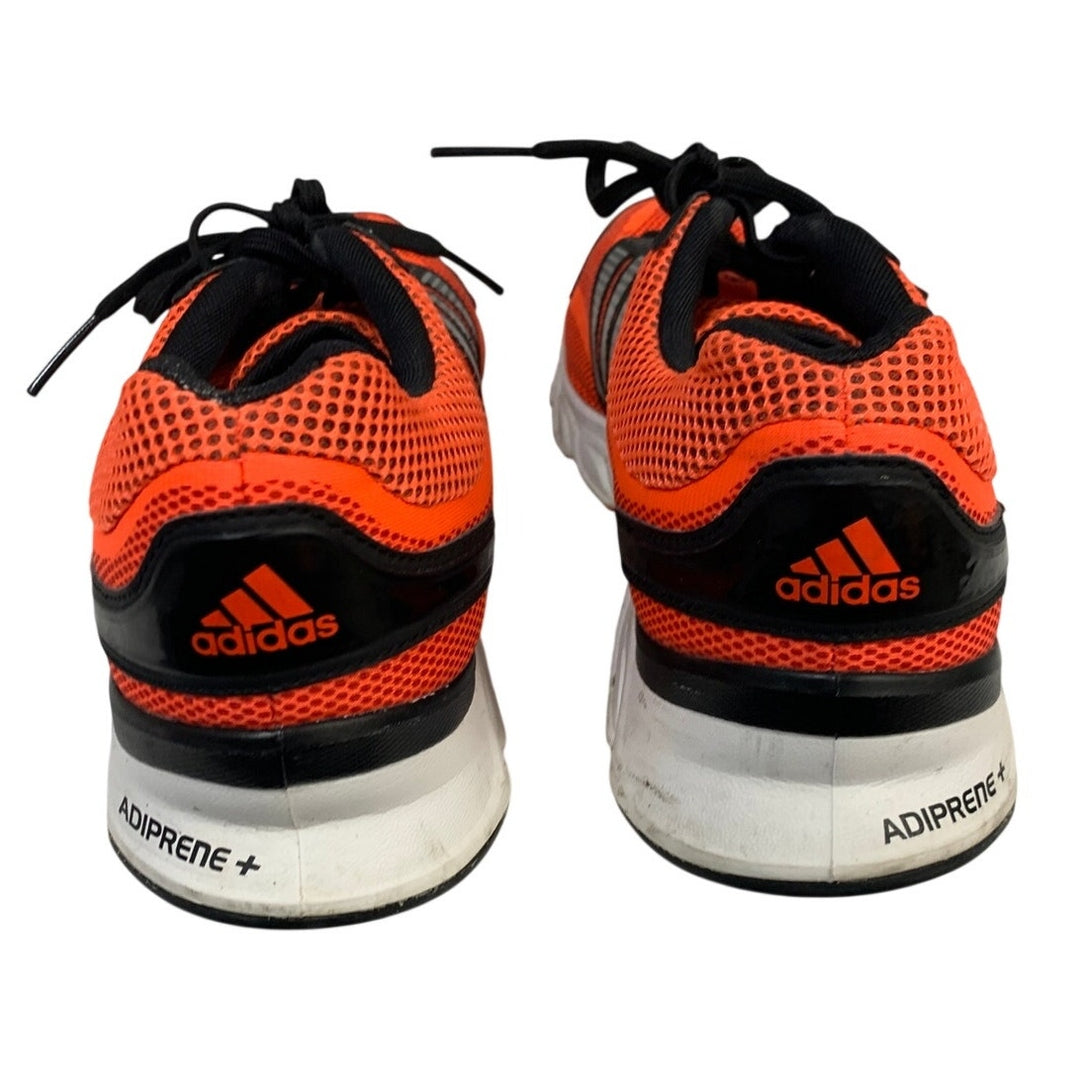 Adidas Adiprene+ Mens Size 9 Orange Black Sneaker Lace Up Low Top Athletic Shoes