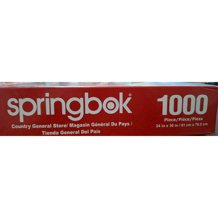 Springbok Coca Cola Old Fashioned Store Truck Forest 1000 Piece Jigsaw Puzzle
