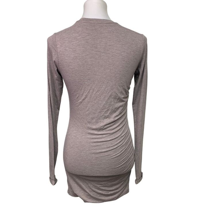 New American Eagle Womens Medium Long Sleeve Body Con Heathered Dress