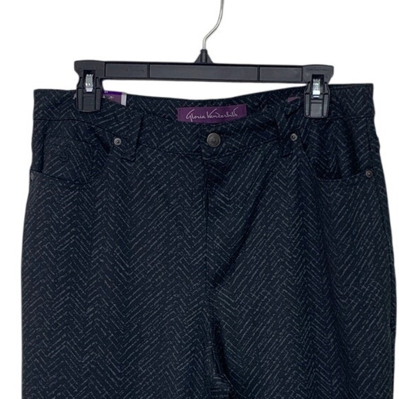 New Gloria Vanderbilt Womens Size 14 Amanda High Rise Tapered Leg Ponte Pants