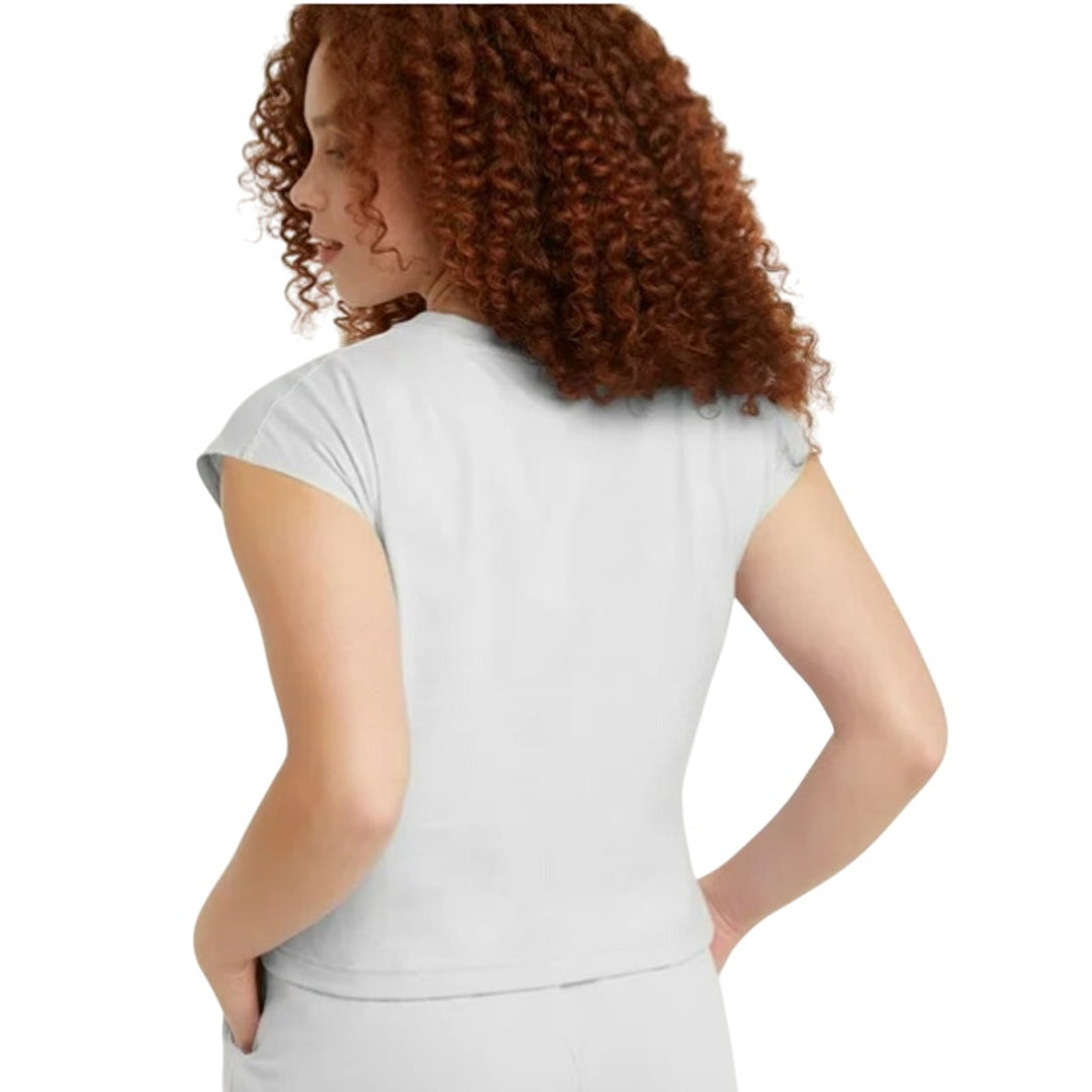 New 5-Pack Hanes Women XXL Original White Ringspun Cotton Cap Sleeve Muscle Tees
