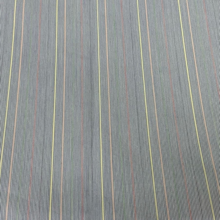 3yds Cotton Pink Blue Pastel Pin Stripe Craft Sewing Quilting Fabric Remnant