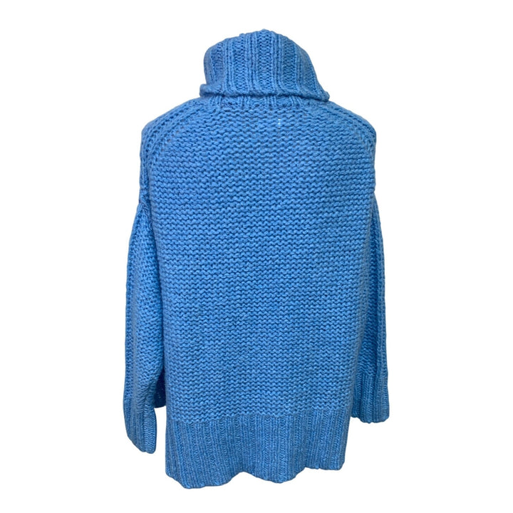 New Aerie Womens Small Long Sleeve PolyNylon Wool Cowl Neck Knit Sweater