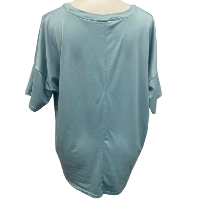 Time &amp; Tru Womens Maternity Small Mama Mama Mama Short Sleeve Tee Shirt