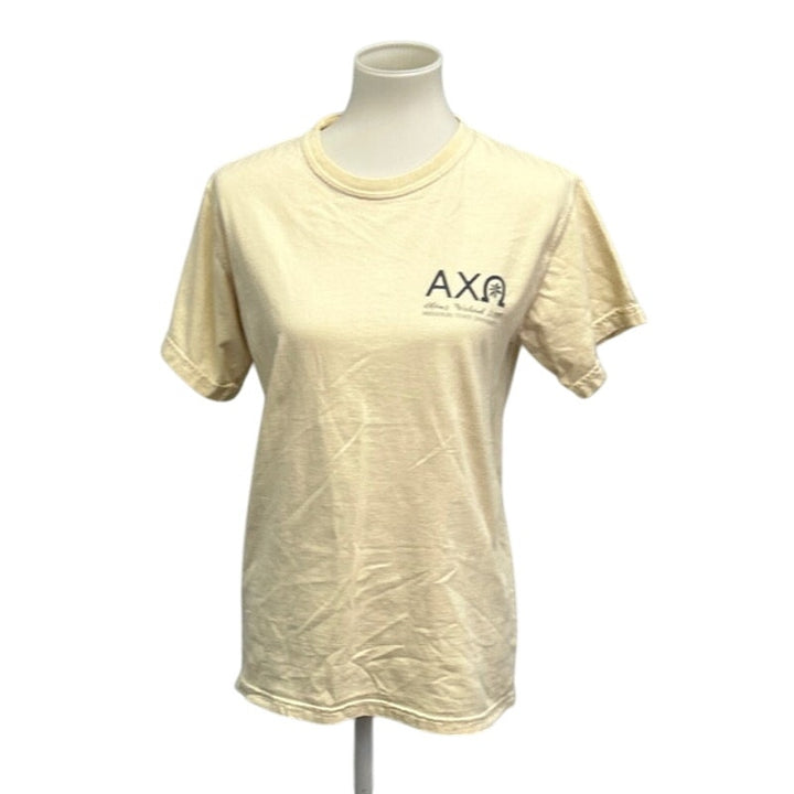 Missouri State University Alpha Chi Omega Moms Small Short Sleeve Tee Shirt