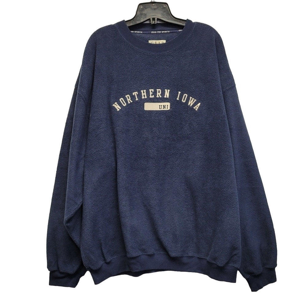 Gear For Sports Mens XXL Northern Iowa University Long Sleeve Fleece Sweatshirt