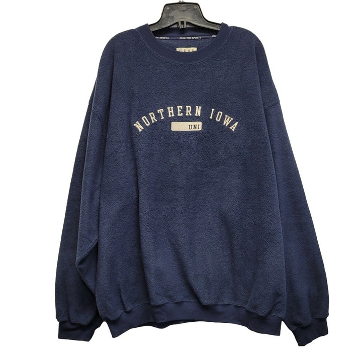 Gear For Sports Mens XXL Northern Iowa University Long Sleeve Fleece Sweatshirt