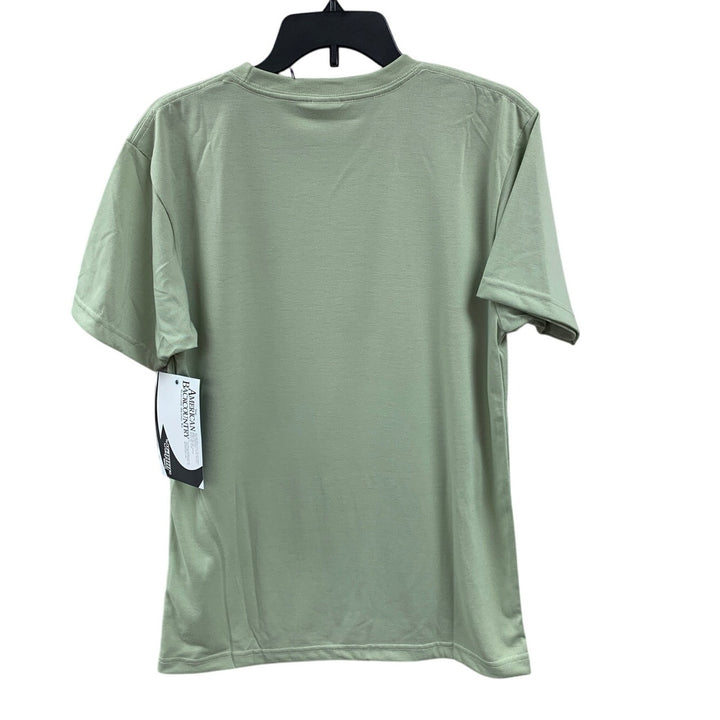 New Hand Printed Mens Medium Spodoleucus Oyster Mushroom Short Sleeve Tee Shirt