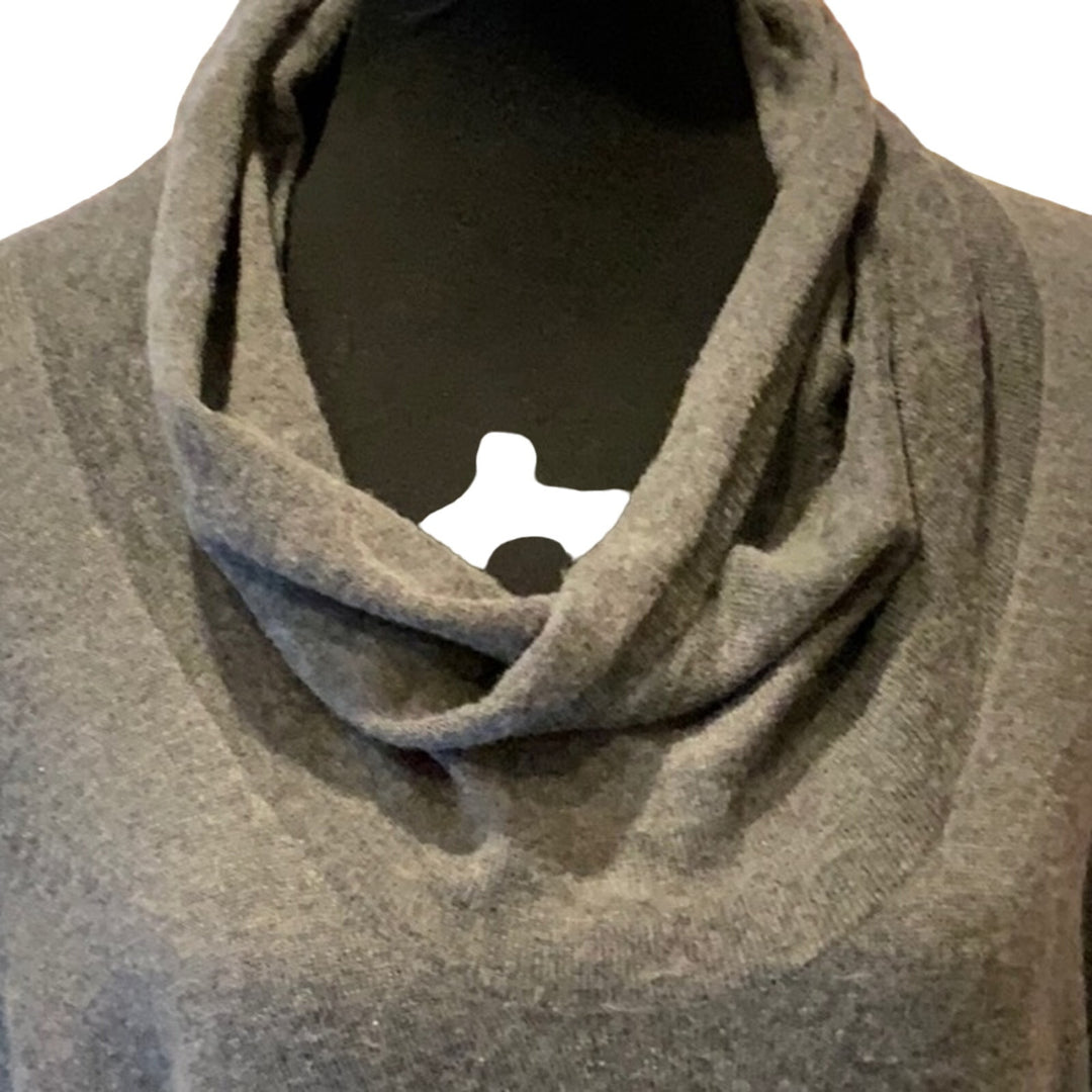 Ann Taylor Loft Medium Soft Merino Wool Blend Machine Washable Cowl Neck Sweater