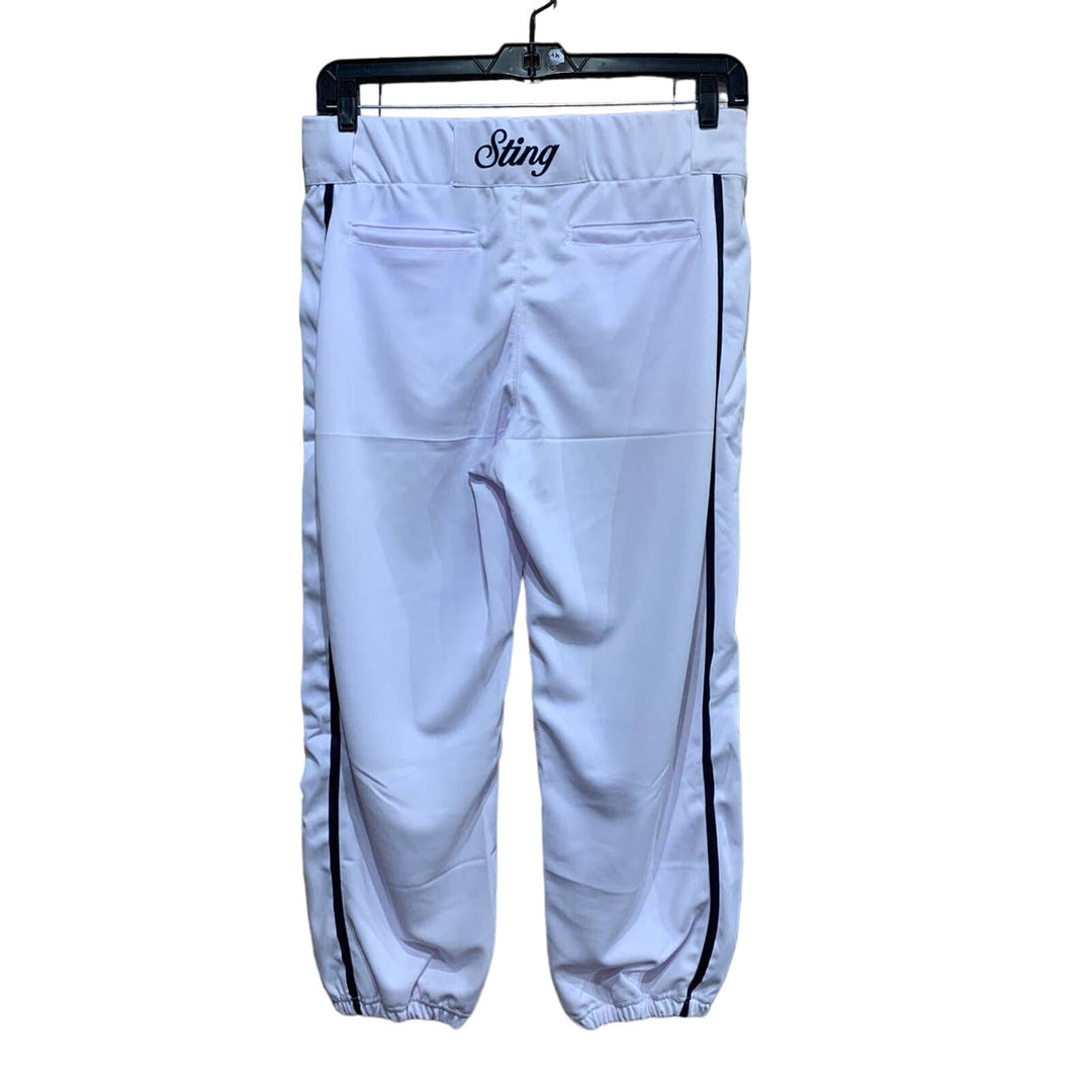 New St Louis Sting XXL Long White Polyester Mens Baseball Sports Pants