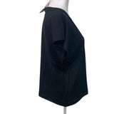 New Handprinted Womens Small Black Save the Planet Earth 100% Cotton Muscle Tee