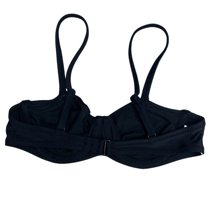 New Aerie Womens XXS Black Adjustable Strap The Sungazer Bikini Top ONLY
