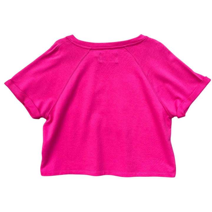 NWT New Calvin Klein Womens XL PolyCotton Short Sleeve Graphic Sweatshirt Tee