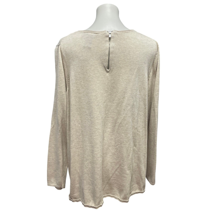 Lane Bryant Womens 18/20 Cotton Rayon Blend Long Sleeve V-Neck Pullover Sweater