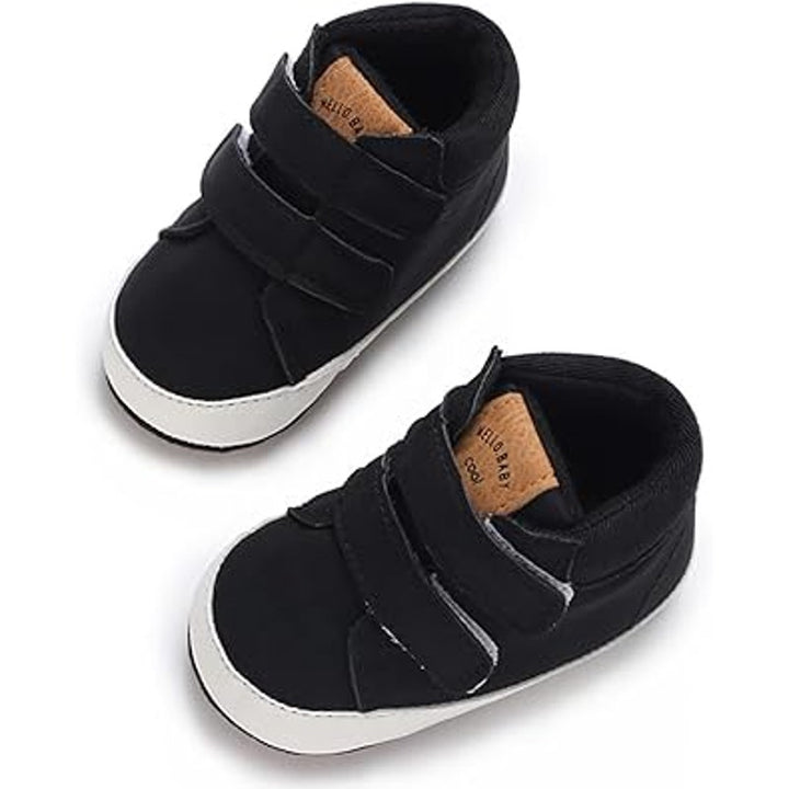 Hello Baby E-Fak Baby Boy 12 -18 Months Sneakers Latch &amp; Hook Closure Shoes