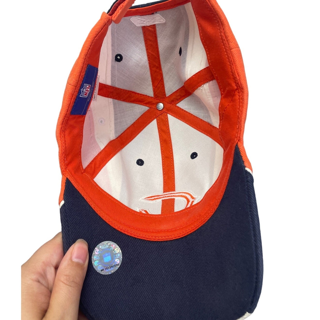 Reebok NFL Chicago Bears NFC North Mens Hook &amp; Loop Adjustable Baseball Cap Hat