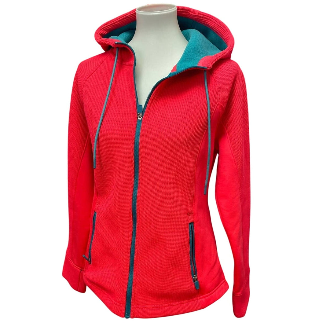 Swiss Tech Womens Medium ALEX Personalized Full Zip Fleece Lined Jacket Hoodie