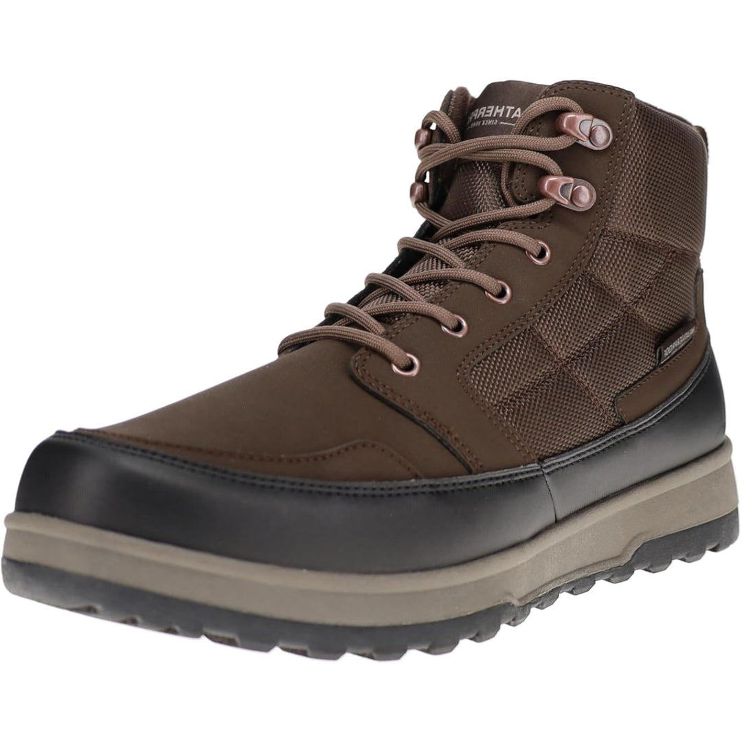 Weatherproof Mens Size 10 Brown Jenkins Hiking Outdoor Trekking High Top Boots