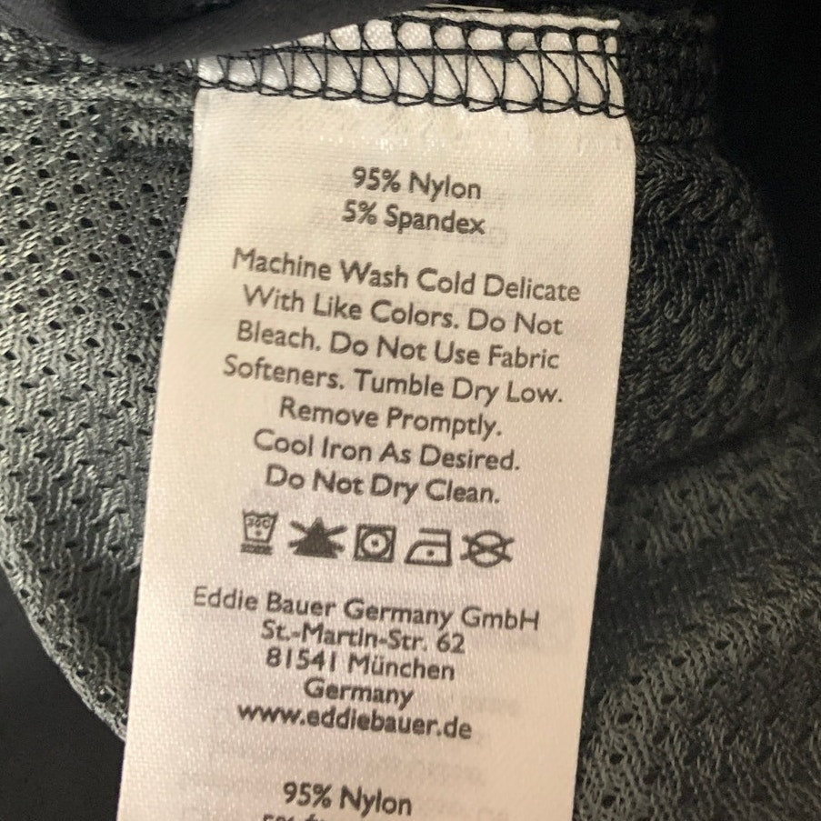 New Eddie Bauer Womens Plus Size 24W Black UPF 50+ Mid Rise StormRepel Capris