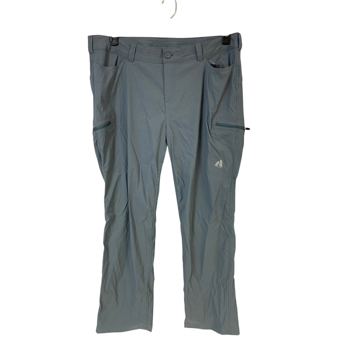 New Eddie Bauer Womens Graphite Blue Mid Rise UPF 50+ Outdoor Guide Pants