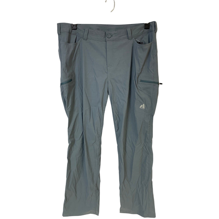 New Eddie Bauer Womens Graphite Blue Mid Rise UPF 50+ Outdoor Guide Pants
