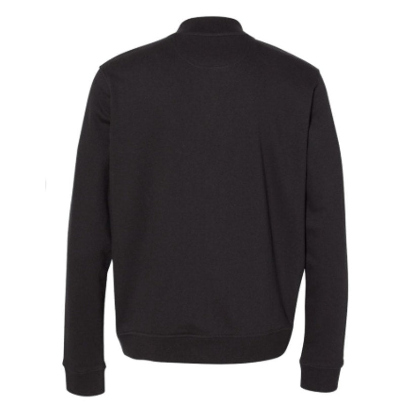New Champion Mens Black Snap Up PolyCotton Athletic Wear Varsity Bomber Jacket