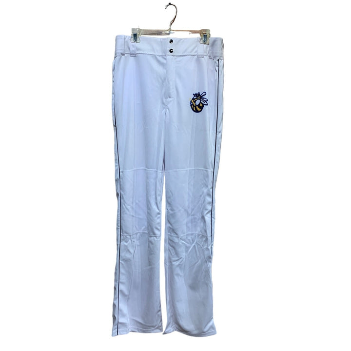 New St Louis Sting 36W Gashouse Long White Polyester Mens Baseball Sports Pants