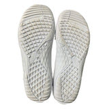 Whitin Mens Size 10 Tan Mesh Lace Up Wide Toe Box Zero Drop Athletic Shoes