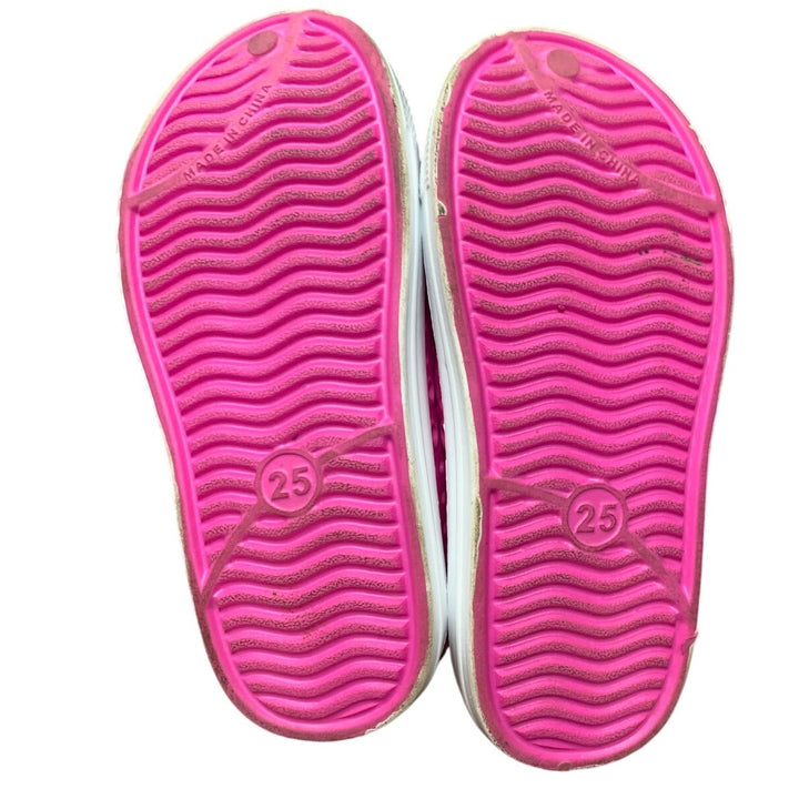 Ziitop Toddler Girls 8-8.5 Pink Slide On Sandal Sneaker Quick Dry Water Shoes