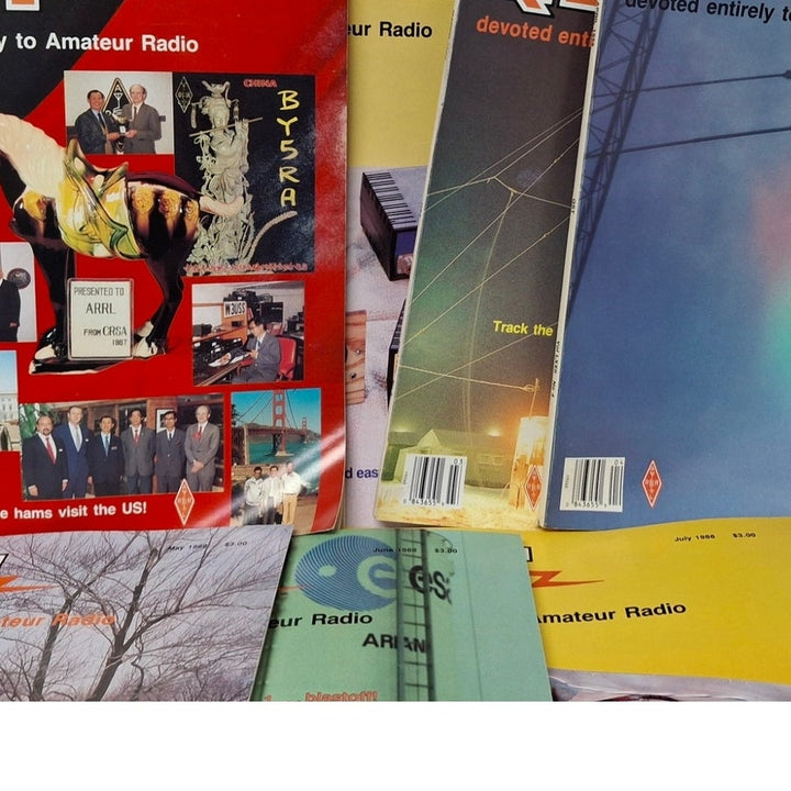 Vintage 1988 QST National Assn Amateur Radio Magazine FULL Year 12 Issues