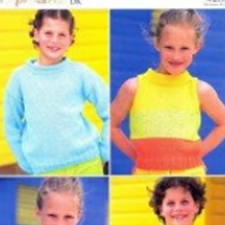 New 2000s Sirdar 4283 Tropicana DK Children&
