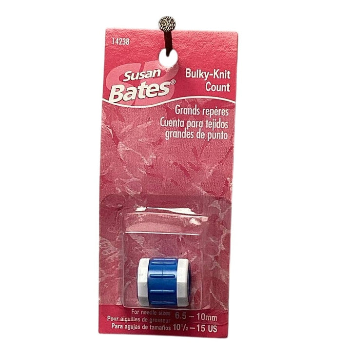 Lot of 2 New Susan Bates Blue Round Bulky Knit Counters Needle Size 10.5 to 15
