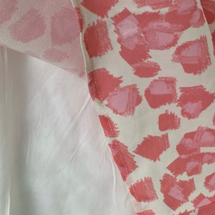 New Heyson Womens Small 100% Polyester Sleeveless Abstract Spots A Line Dress