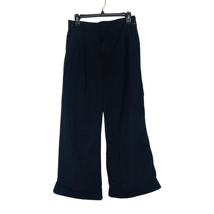 New American Eagle Womens Size 4 Hook &amp; Eye Closure Wide Leg Trouser Pants