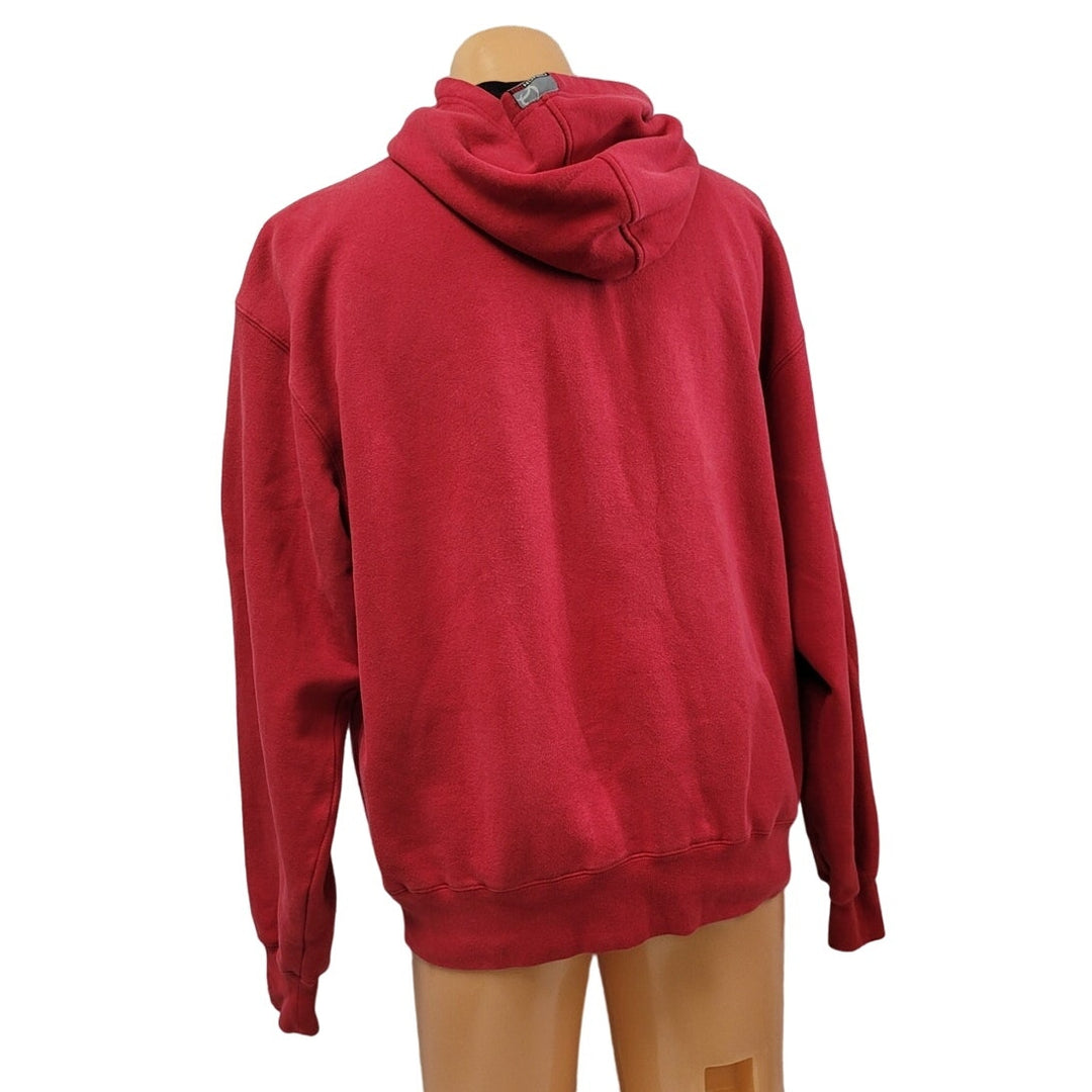 Cinch Mens Large PolyCotton Crunch Sport Mesh Lined Hood Full Zip Jacket