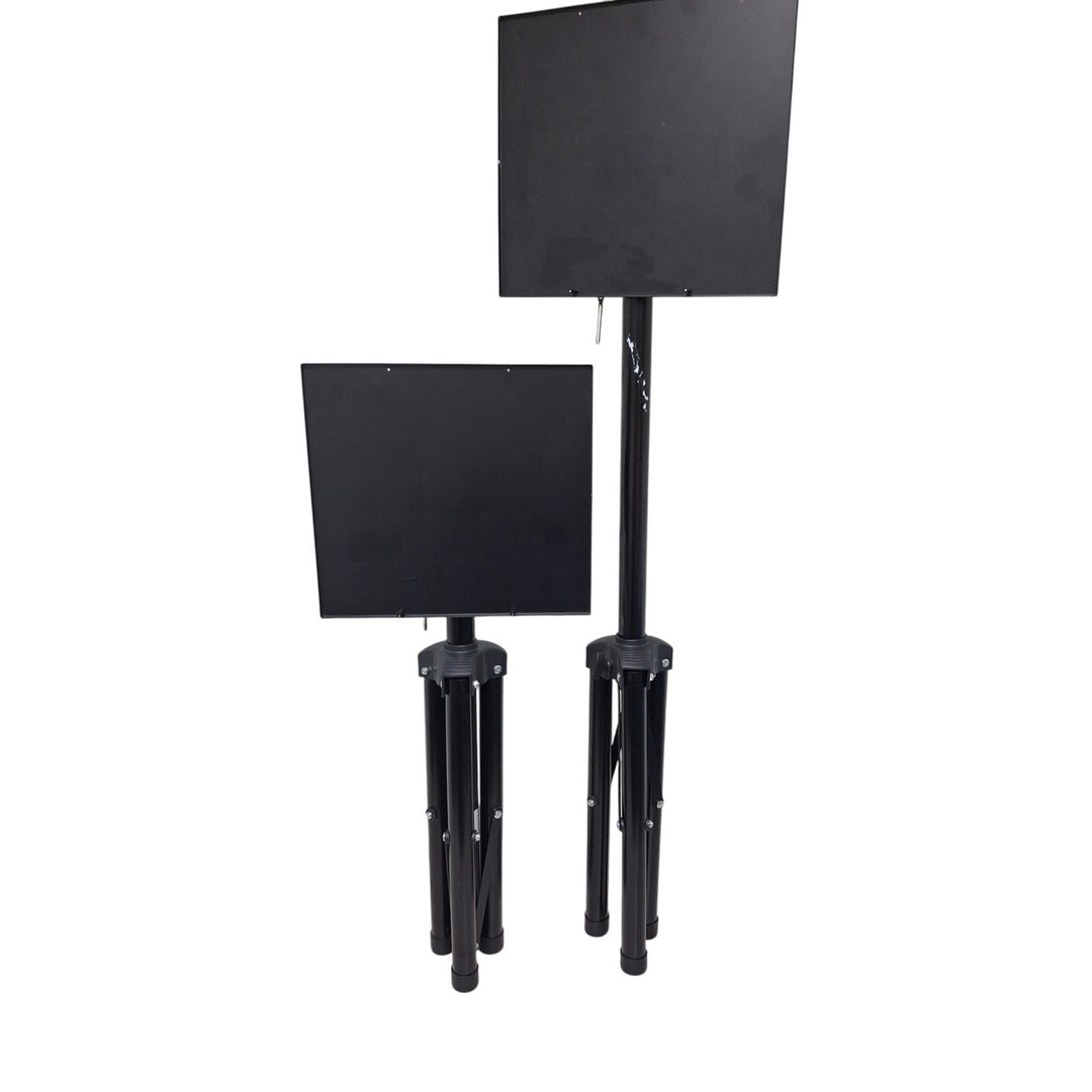 2 Pyle Aluminum Tripod Projector Universal Device Adjustable Height Stands