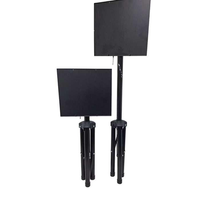 2 Pyle Aluminum Tripod Projector Universal Device Adjustable Height Stands