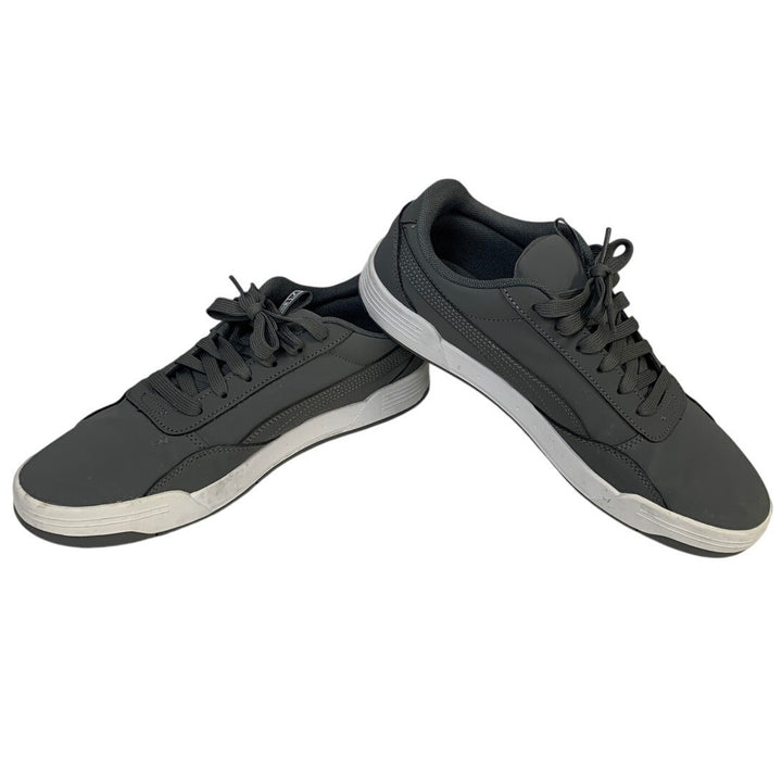 Puma Mens Size 9.5 Gray Skate Sneakers Lace Up Low Top Round Toe Shoes