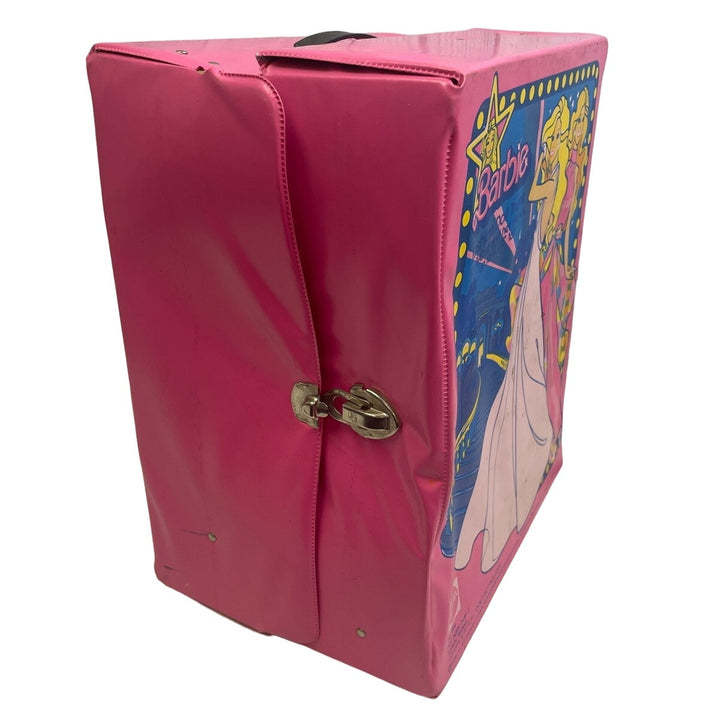 Vintage 1966 Mattel Barbie 1977 Fashion Doll Vinyl Travel Case Clothing Outfits