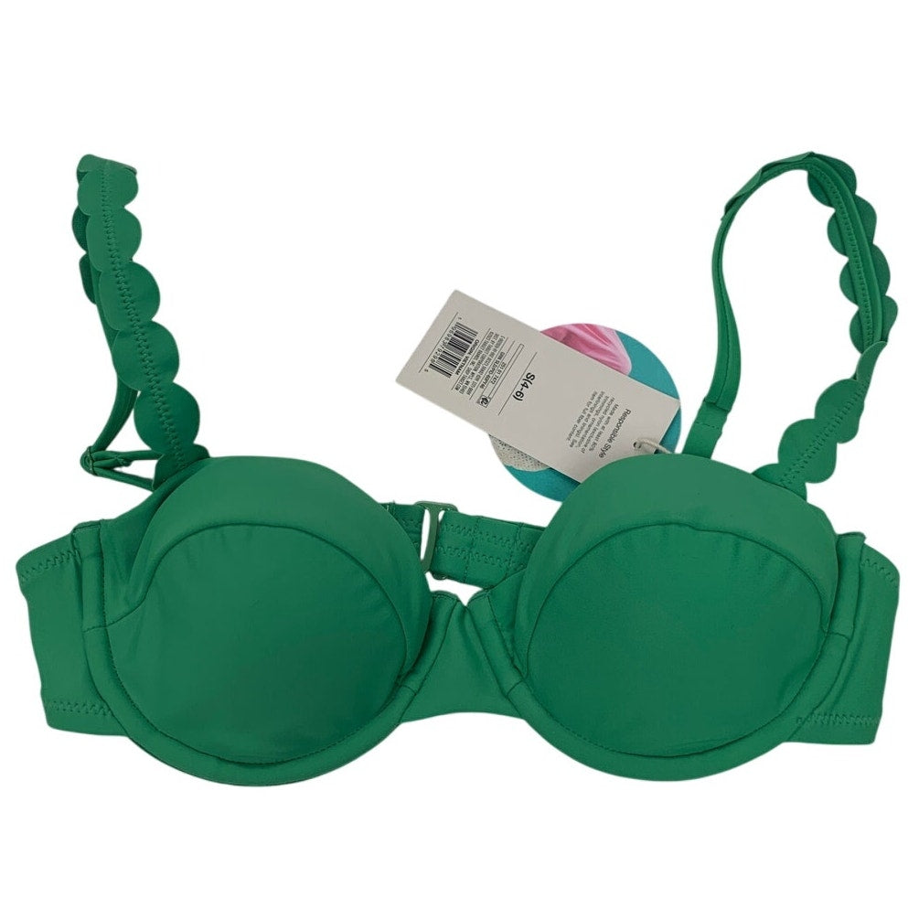 NWT New Rhode Womens Small Adjustable Strap Padded Bikini Swim Top ONLY